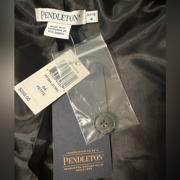 Pendleton Women's  Blazer 100% VIRGIN WOOL - Picture 12 of 14